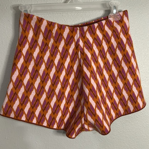 FREE PEOPLE swit micro shorts stretchy retro 70s Large high waisted - Picture 5 of 8